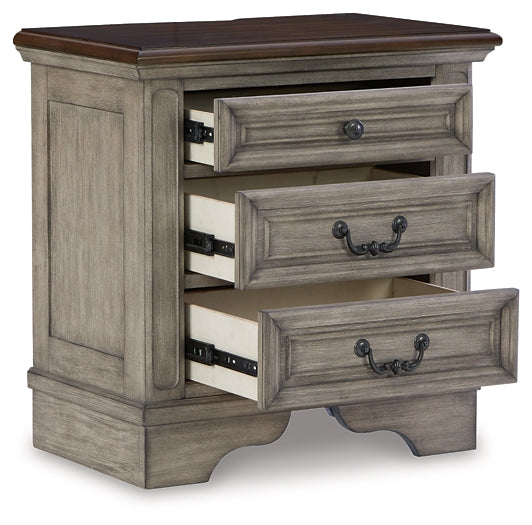 Lodenbay Three Drawer Night Stand Smyrna Furniture Outlet