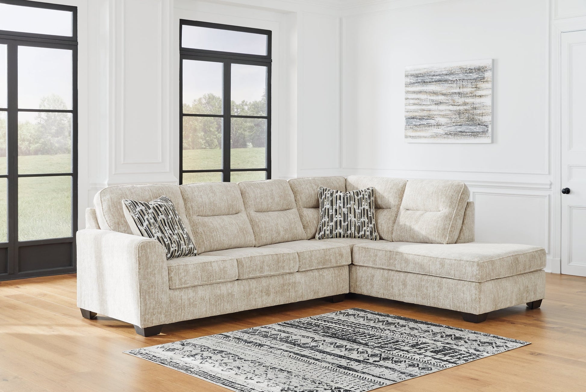 Lonoke 2-Piece Sectional with Chaise Smyrna Furniture Outlet