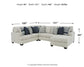 Lowder 4-Piece Sectional with Ottoman Smyrna Furniture Outlet