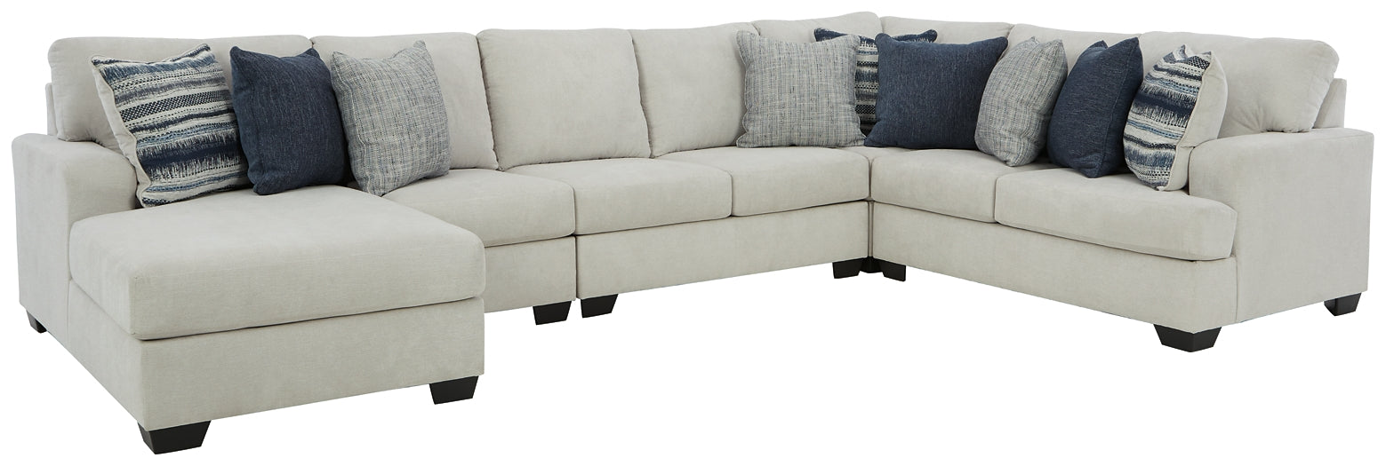 Lowder 5-Piece Sectional with Chaise Smyrna Furniture Outlet