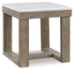 Loyaska Square End Table Smyrna Furniture Outlet