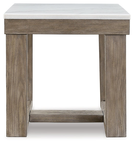 Loyaska Square End Table Smyrna Furniture Outlet