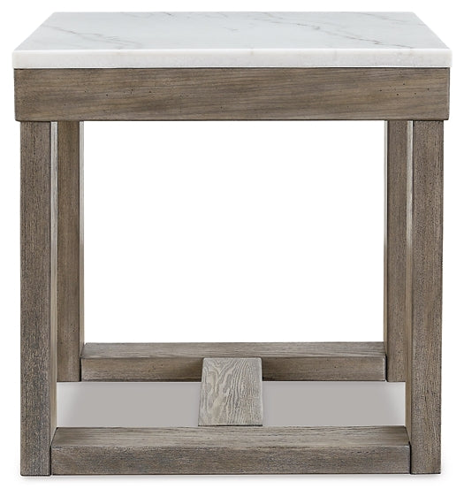 Loyaska Square End Table Smyrna Furniture Outlet