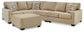 Lucina 3-Piece Sectional with Ottoman Smyrna Furniture Outlet