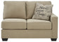 Lucina 3-Piece Sectional with Ottoman Smyrna Furniture Outlet