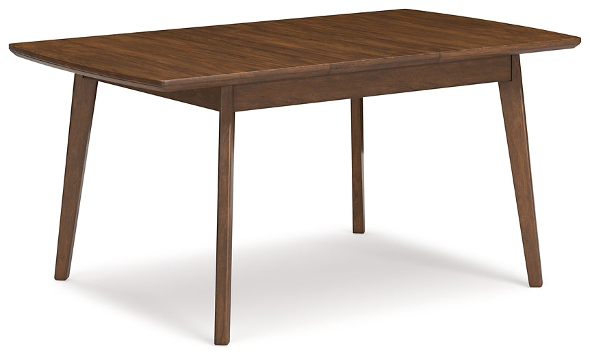 Lyncott RECT DRM Butterfly EXT Table Smyrna Furniture Outlet