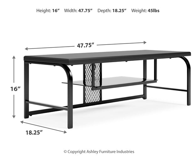 Lynxtyn TV Stand Smyrna Furniture Outlet