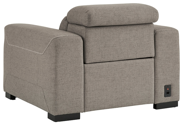 Mabton PWR Recliner/ADJ Headrest Smyrna Furniture Outlet