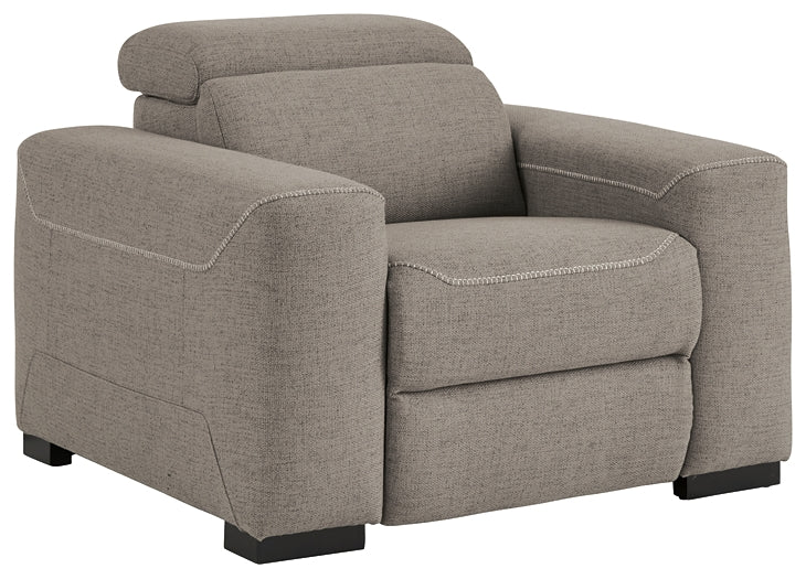 Mabton PWR Recliner/ADJ Headrest Smyrna Furniture Outlet