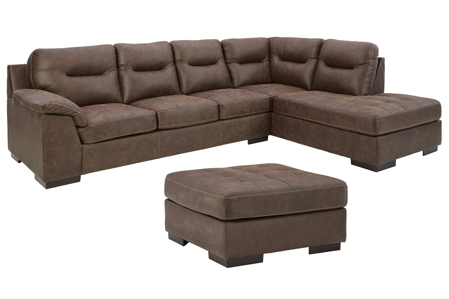 Maderla 2-Piece Sectional with Ottoman Smyrna Furniture Outlet