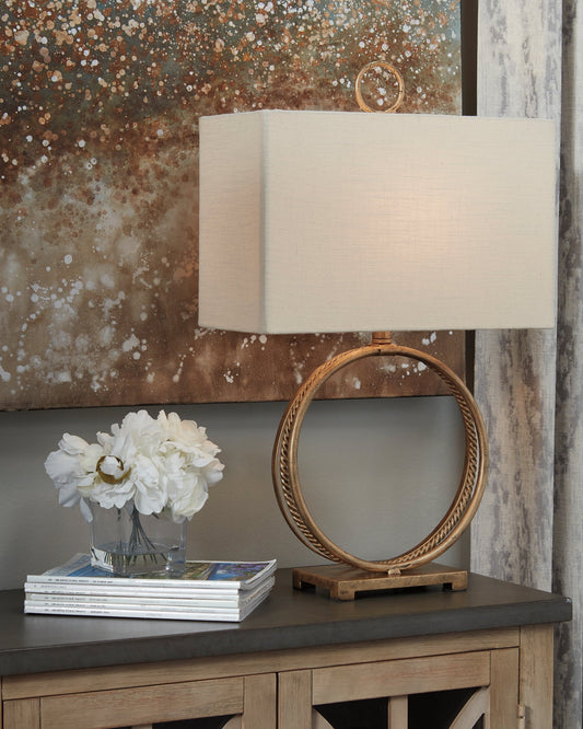 Mahala Metal Table Lamp (1/CN) Smyrna Furniture Outlet