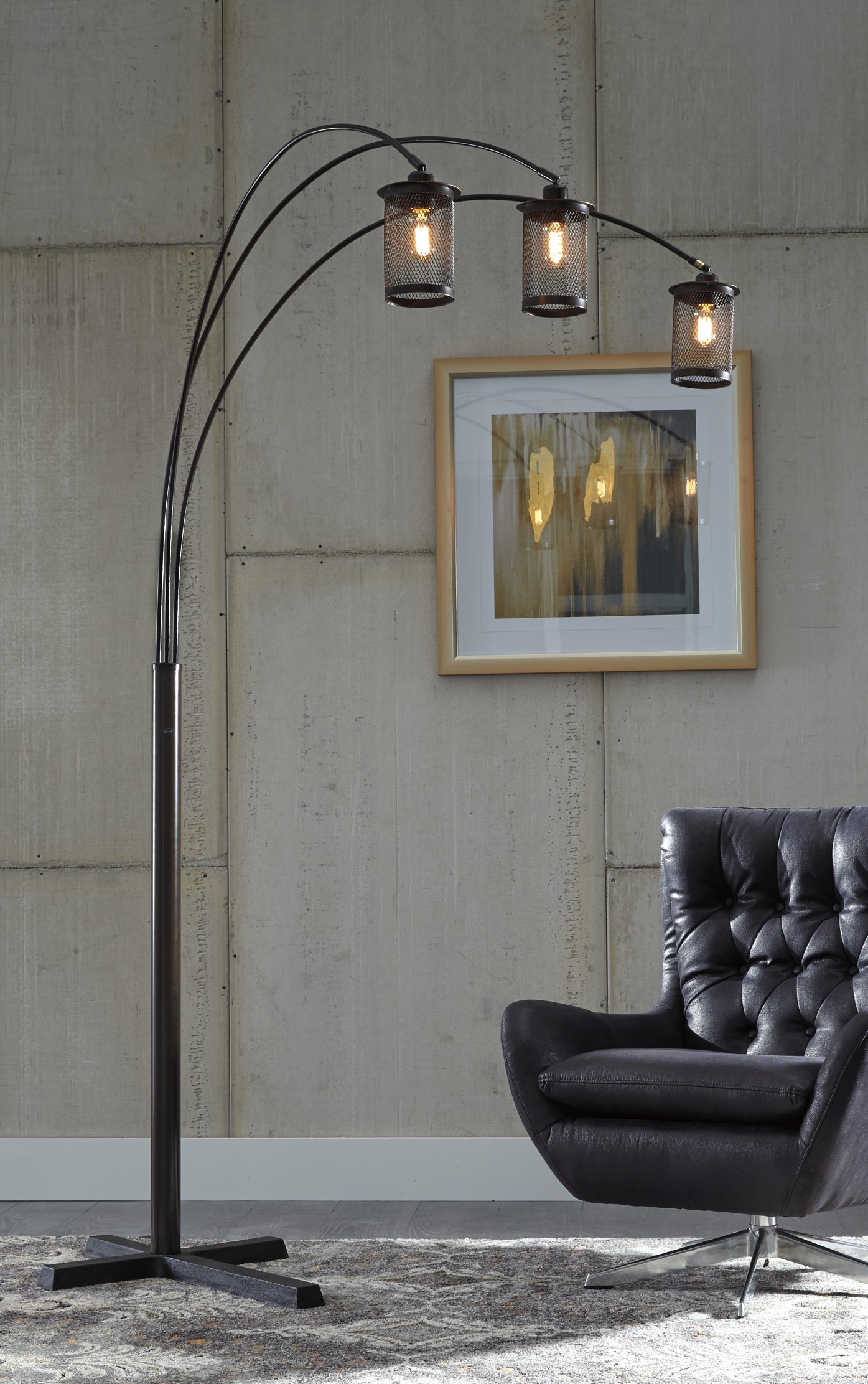 Maovesa Metal Arc Lamp (1/CN) Smyrna Furniture Outlet