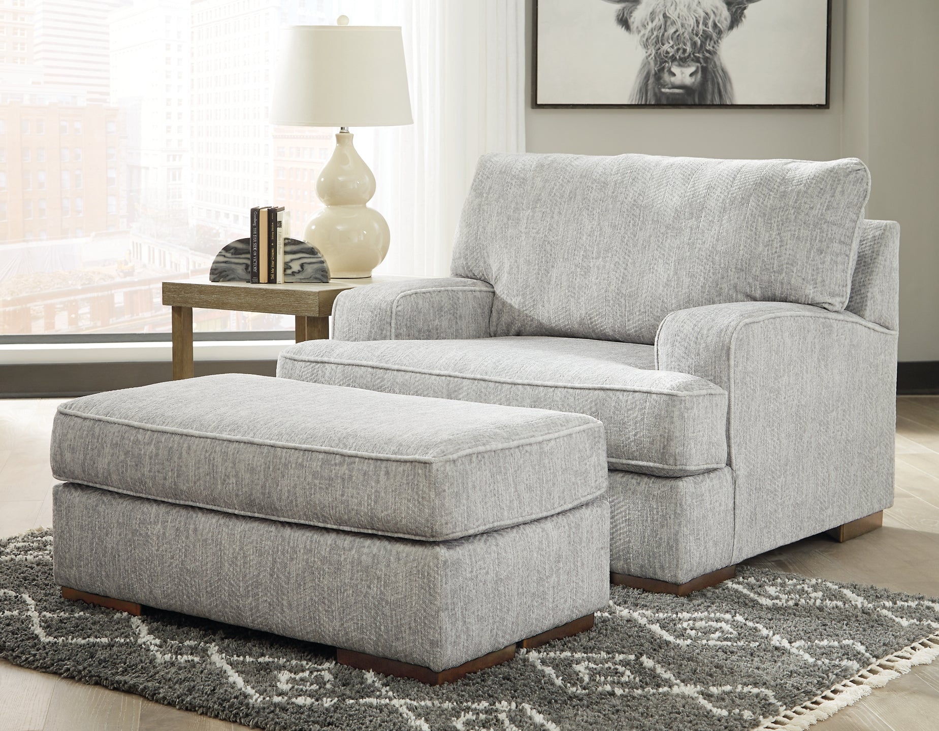 Mercado Sofa, Loveseat, Chair and Ottoman Smyrna Furniture Outlet