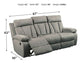 Mitchiner REC Sofa w/Drop Down Table Smyrna Furniture Outlet