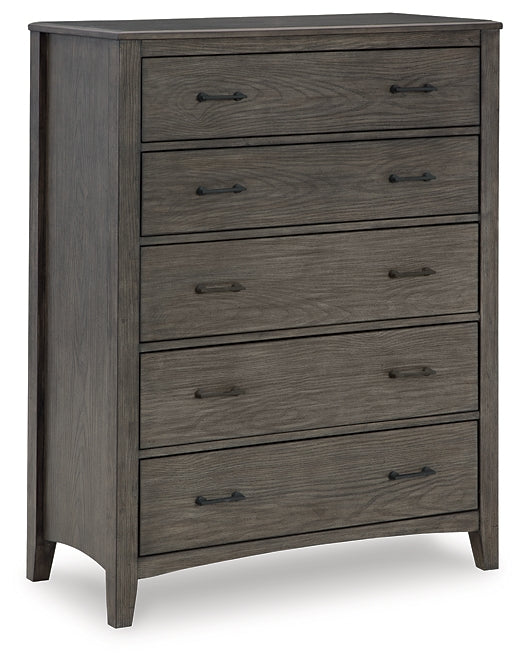 Montillan Five Drawer Chest Smyrna Furniture Outlet