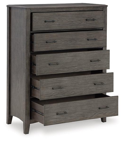 Montillan Five Drawer Chest Smyrna Furniture Outlet