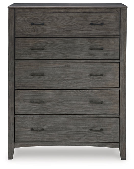 Montillan Five Drawer Chest Smyrna Furniture Outlet