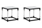 Nallynx 2 End Tables Smyrna Furniture Outlet