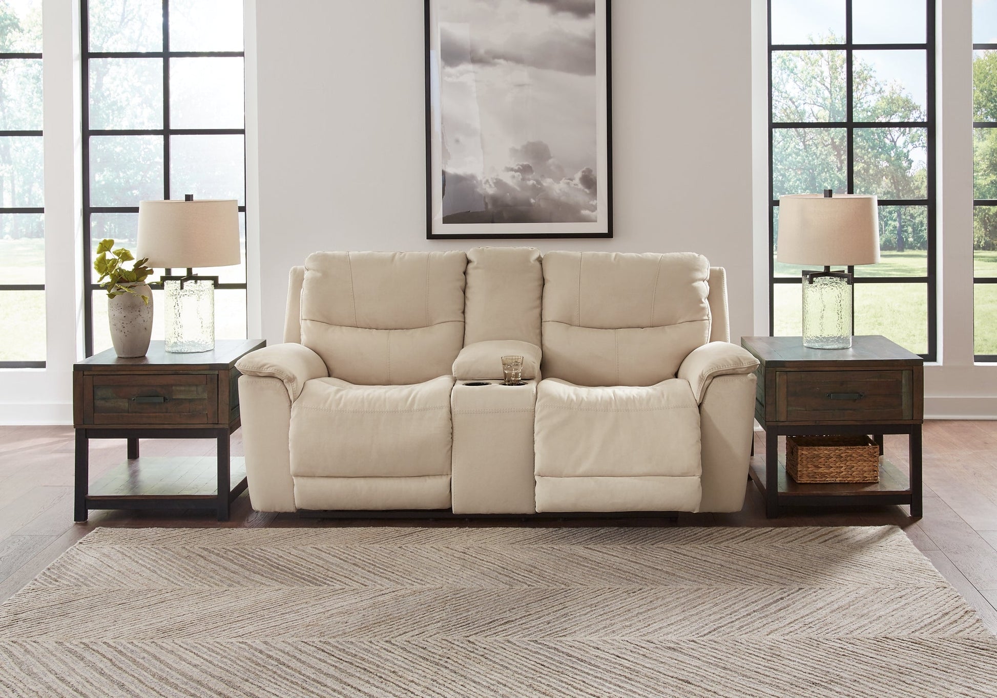 Next-Gen Gaucho PWR REC Loveseat/CON/ADJ HDRST Smyrna Furniture Outlet