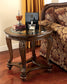 Norcastle Coffee Table with 2 End Tables Smyrna Furniture Outlet