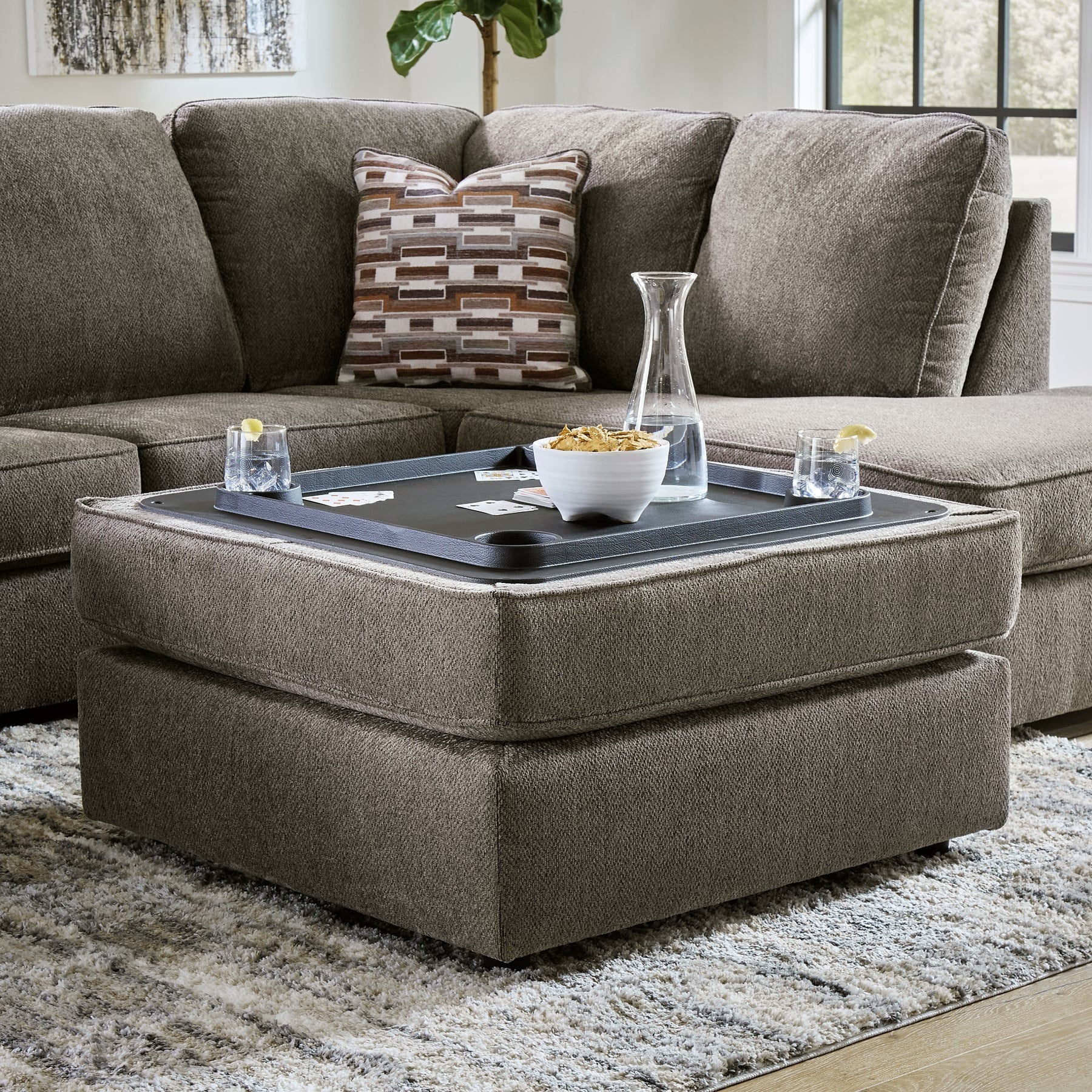 O'Phannon 2-Piece Sectional with Ottoman Smyrna Furniture Outlet