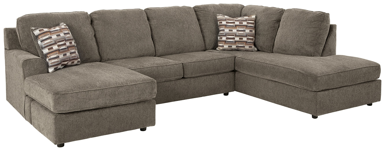 O'Phannon 2-Piece Sectional with Ottoman Smyrna Furniture Outlet