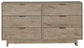 Oliah Six Drawer Dresser Smyrna Furniture Outlet