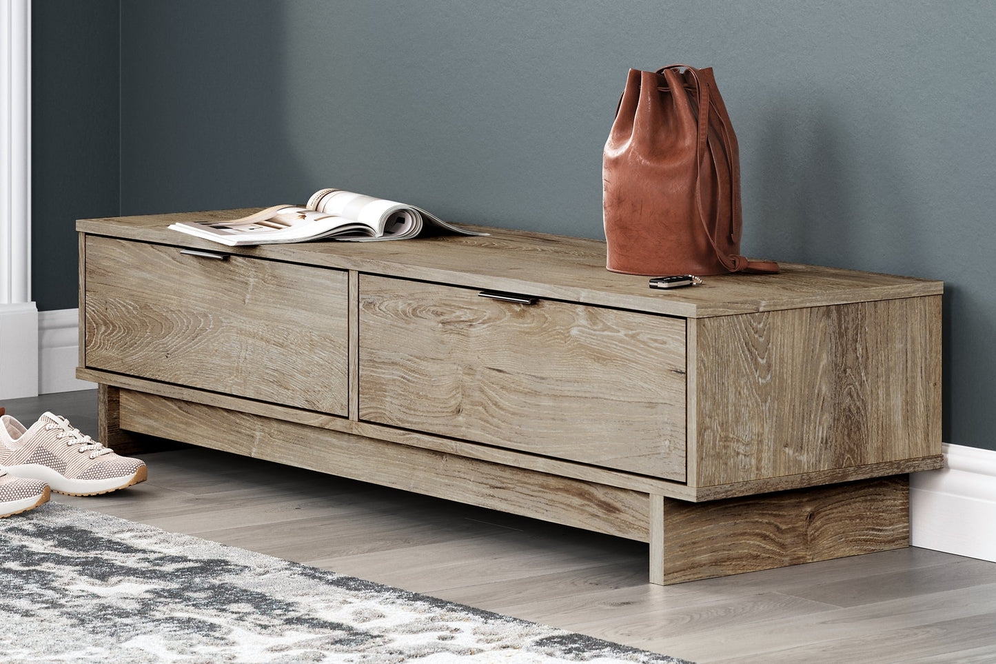 Oliah Storage Bench Smyrna Furniture Outlet