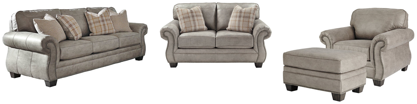 Olsberg Sofa, Loveseat, Chair and Ottoman Smyrna Furniture Outlet