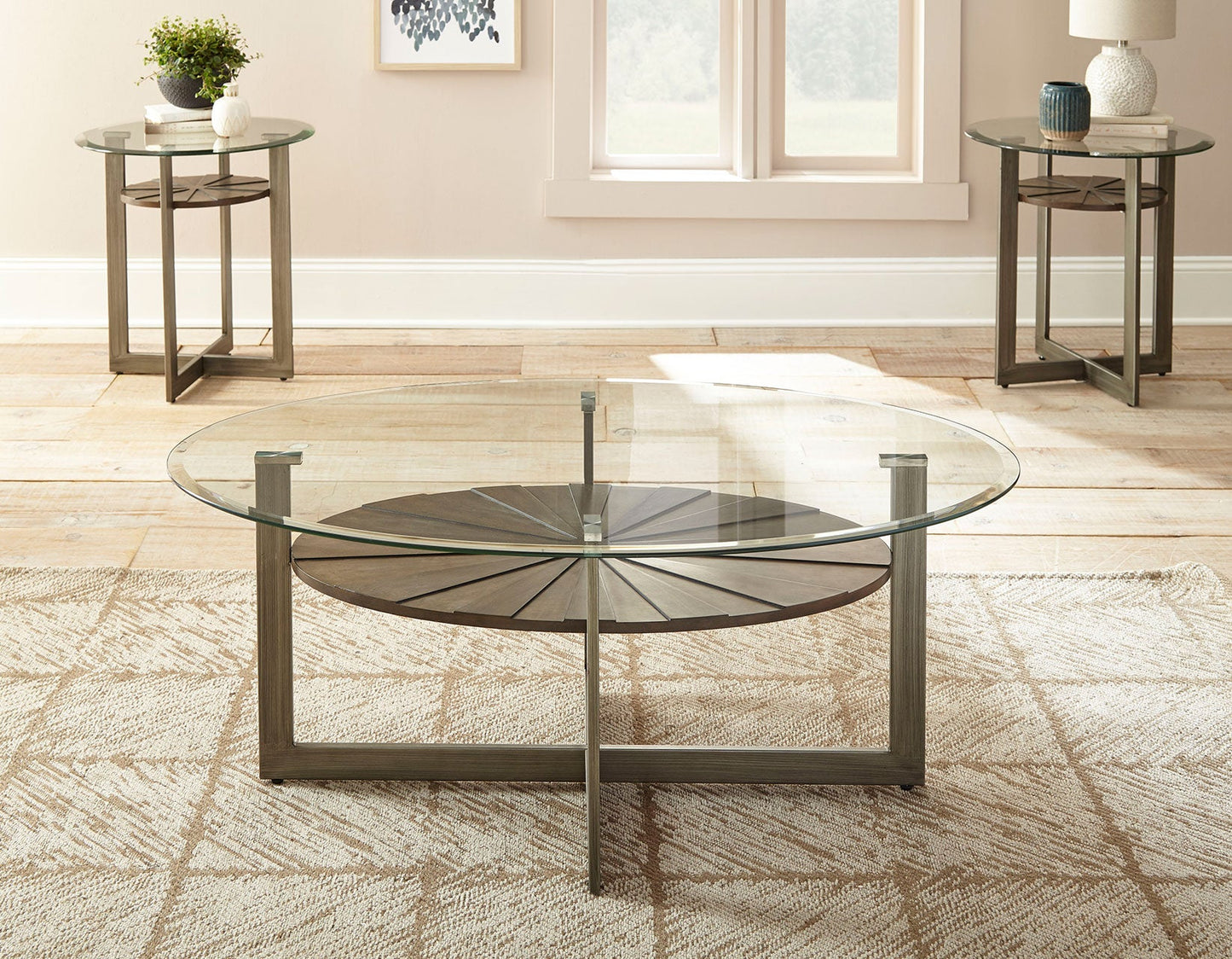 Olson 3-Pack Set
(Pack Includes Cocktail & 2 End Tables) Smyrna Furniture Outlet