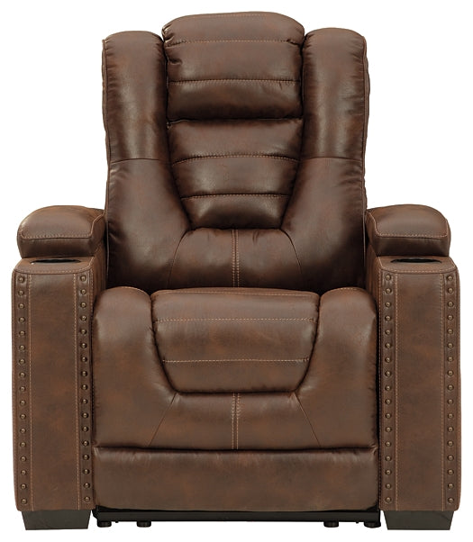 Owner's Box PWR Recliner/ADJ Headrest Smyrna Furniture Outlet