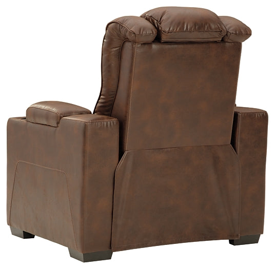 Owner's Box PWR Recliner/ADJ Headrest Smyrna Furniture Outlet