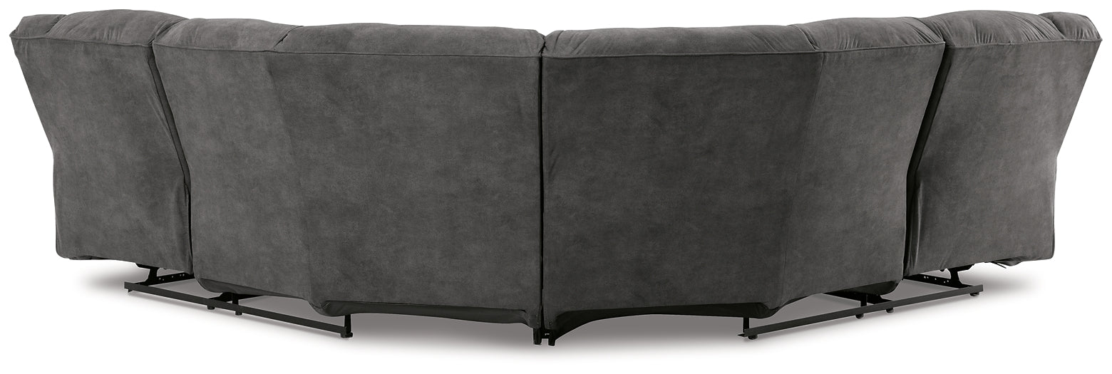 Partymate 2-Piece Reclining Sectional Smyrna Furniture Outlet