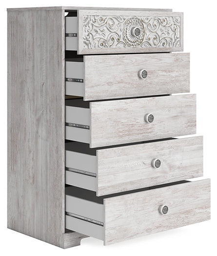 Paxberry Five Drawer Chest Smyrna Furniture Outlet