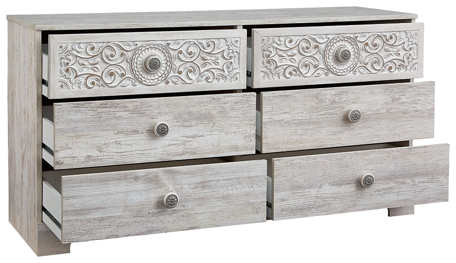 Paxberry Six Drawer Dresser Smyrna Furniture Outlet