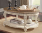 Realyn Coffee Table with 2 End Tables Smyrna Furniture Outlet