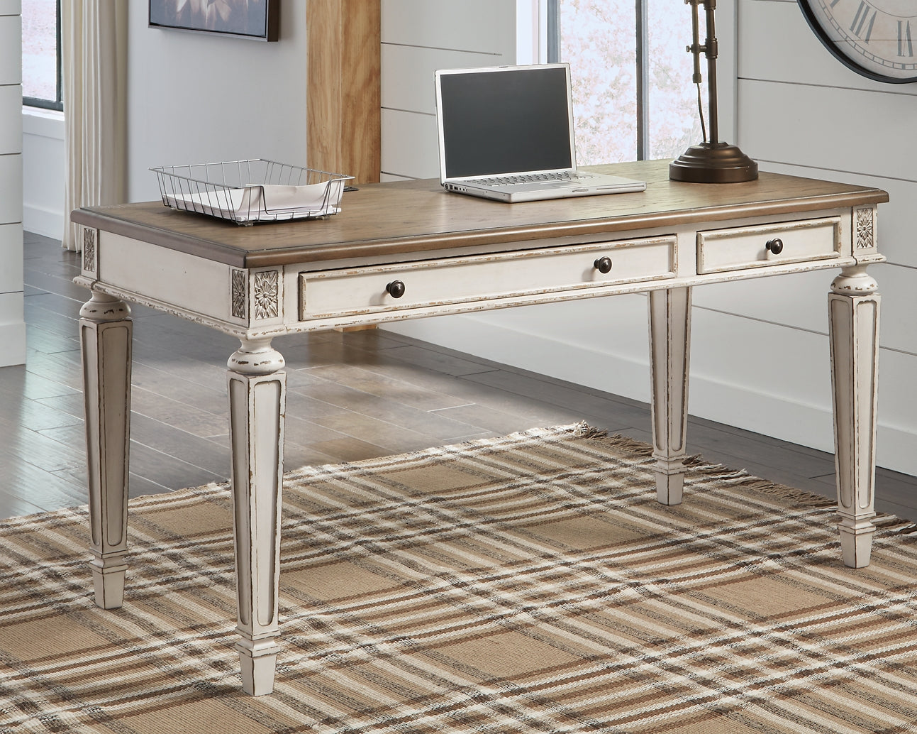 Realyn Home Office Desk Smyrna Furniture Outlet