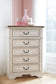 Realyn Twin Panel Bed with Mirrored Dresser and Chest Smyrna Furniture Outlet