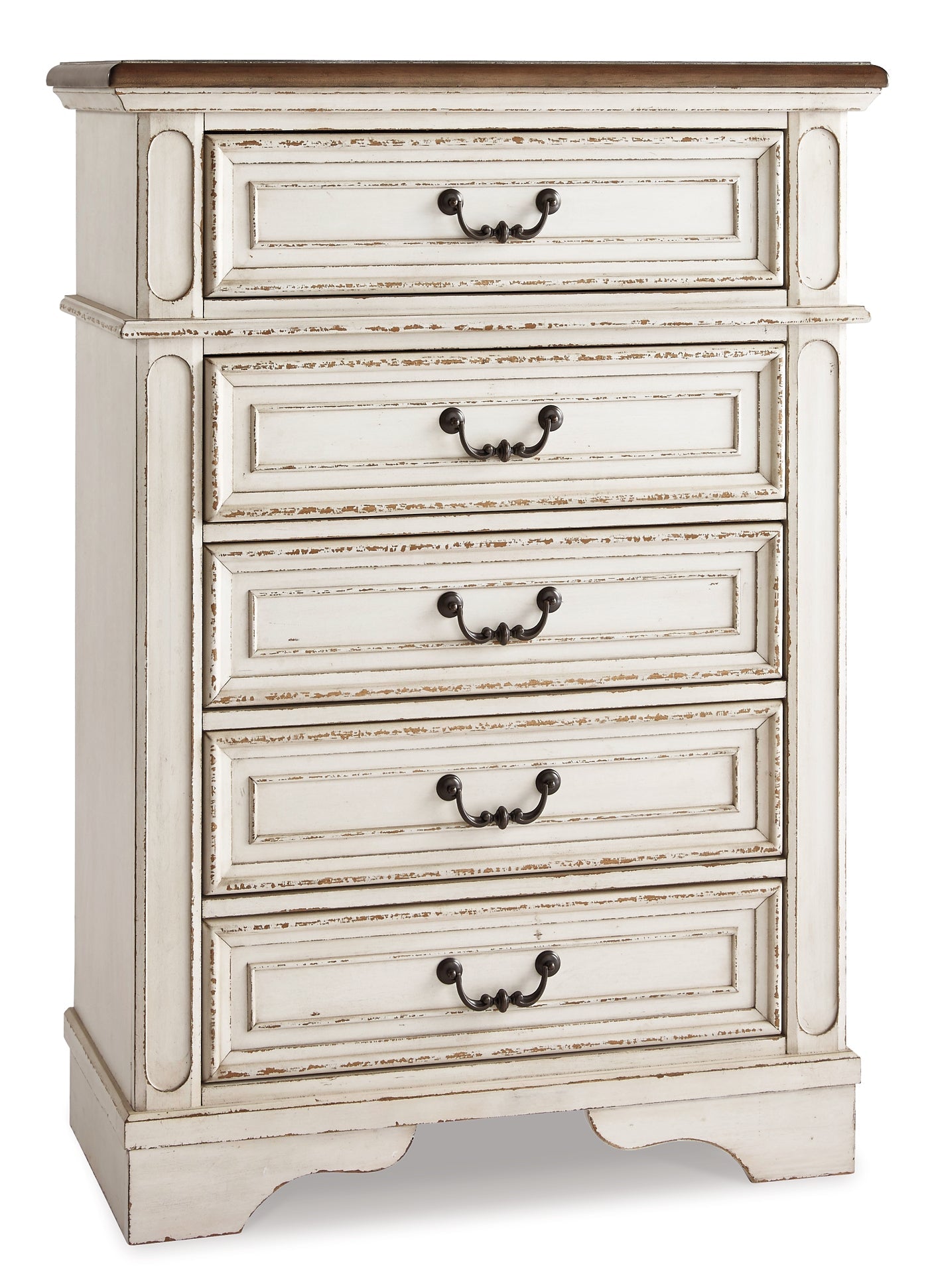 Realyn Twin Panel Bed with Mirrored Dresser and Chest Smyrna Furniture Outlet