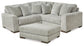 Regent Park 3-Piece Sectional with Ottoman Smyrna Furniture Outlet