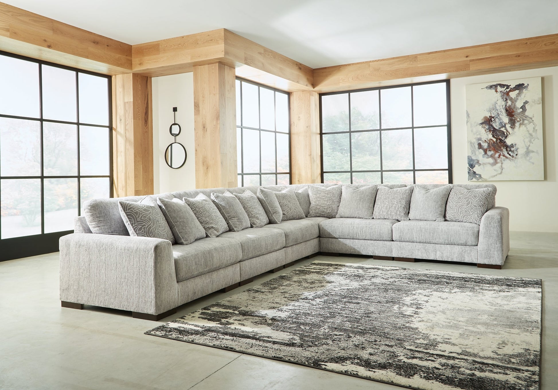 Regent Park 6-Piece Sectional Smyrna Furniture Outlet