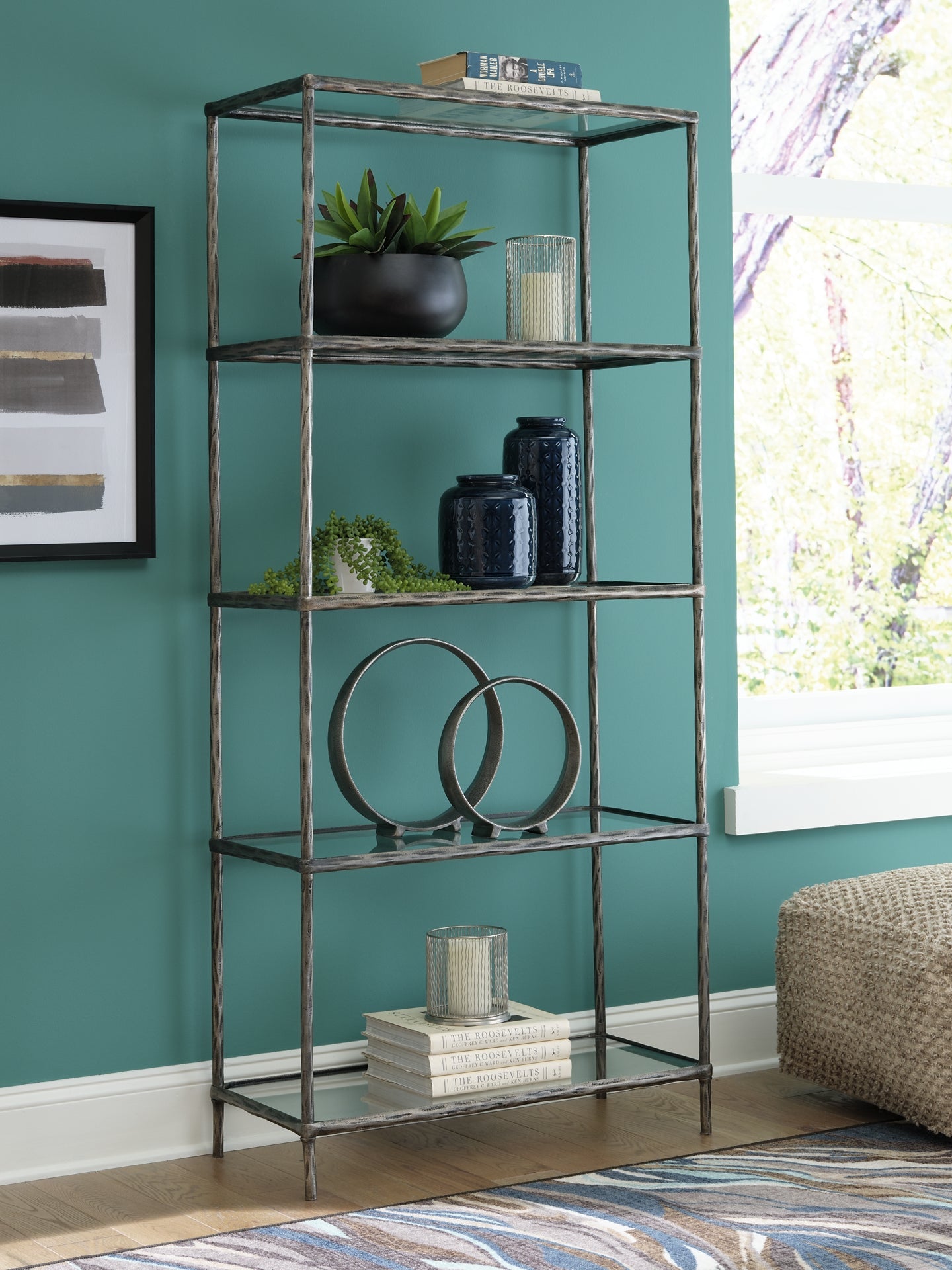 Ryandale Bookcase Smyrna Furniture Outlet