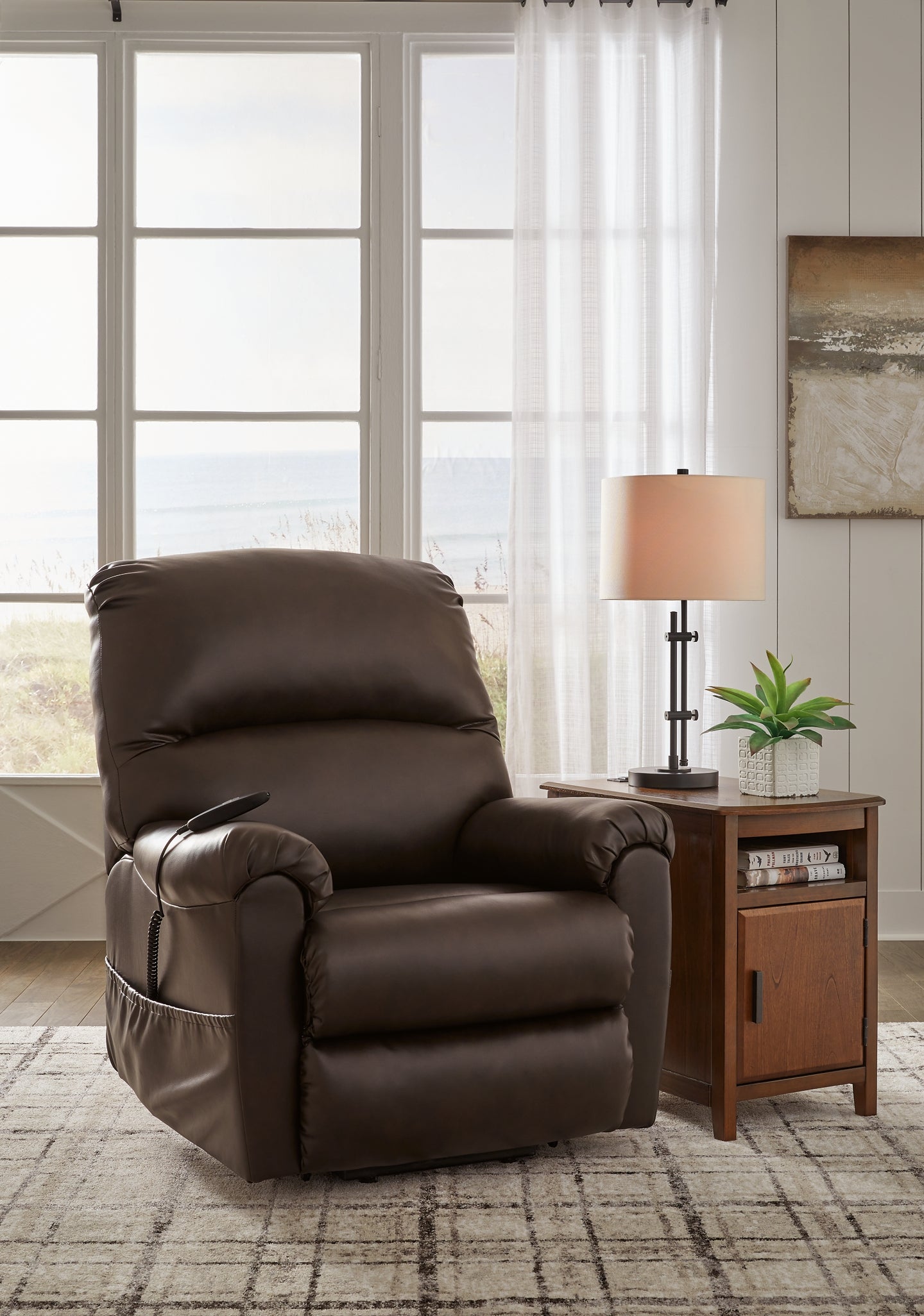 Shadowboxer Power Lift Recliner Smyrna Furniture Outlet