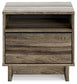 Shallifer One Drawer Night Stand Smyrna Furniture Outlet