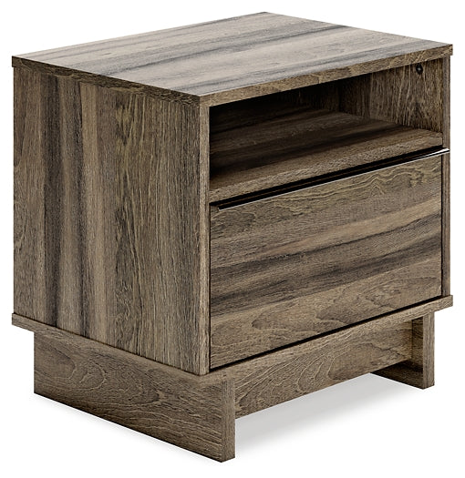 Shallifer One Drawer Night Stand Smyrna Furniture Outlet