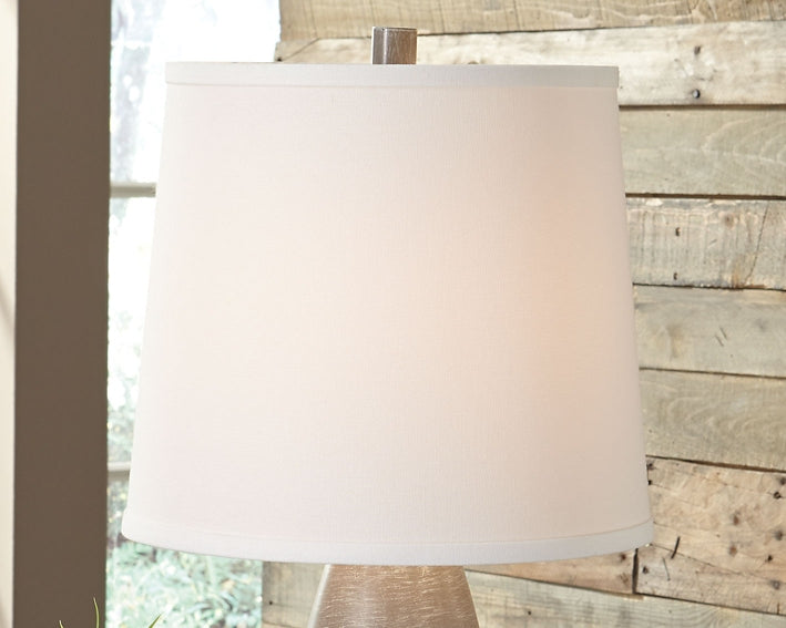 Shavontae Poly Table Lamp (2/CN) Smyrna Furniture Outlet