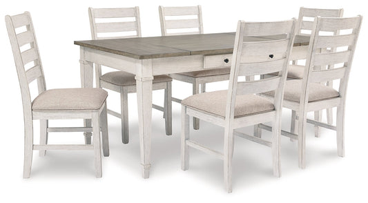 Skempton Dining Table and 6 Chairs Smyrna Furniture Outlet