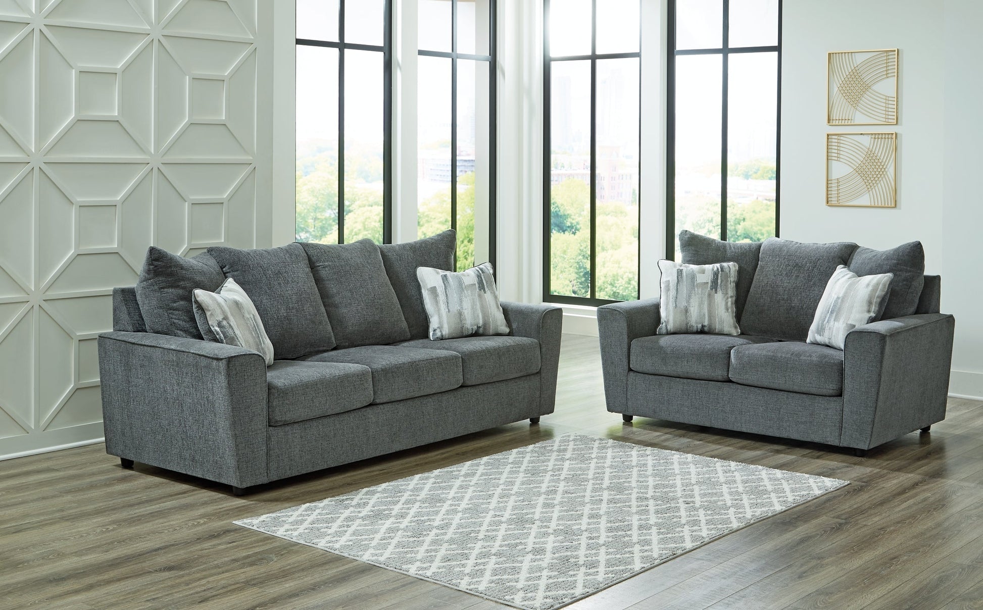 Stairatt Sofa and Loveseat Smyrna Furniture Outlet