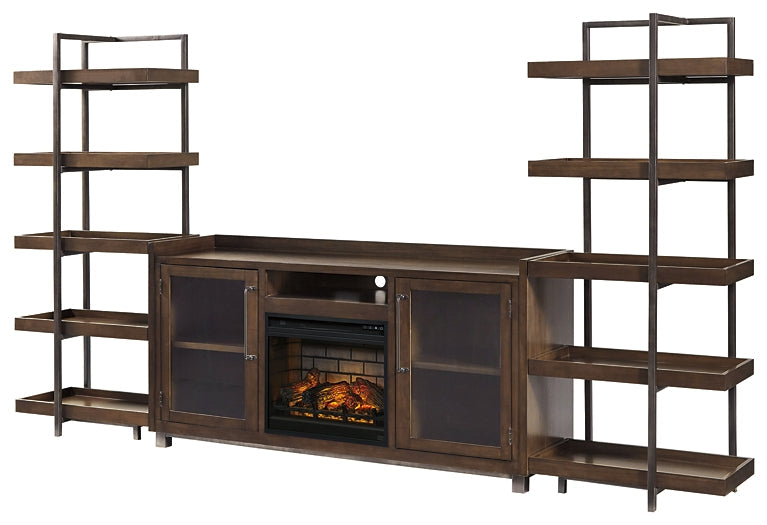 Starmore 3-Piece Wall Unit with Electric Fireplace Smyrna Furniture Outlet