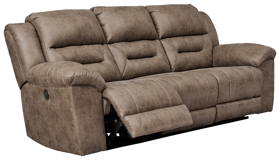 Stoneland Sofa, Loveseat and Recliner Smyrna Furniture Outlet